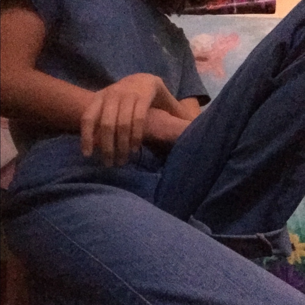 Straight leg jeans